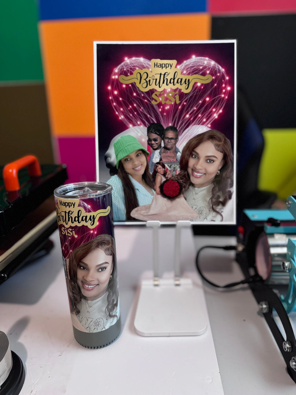 Custom Photo Tumbler – Personalized with Your Picture
