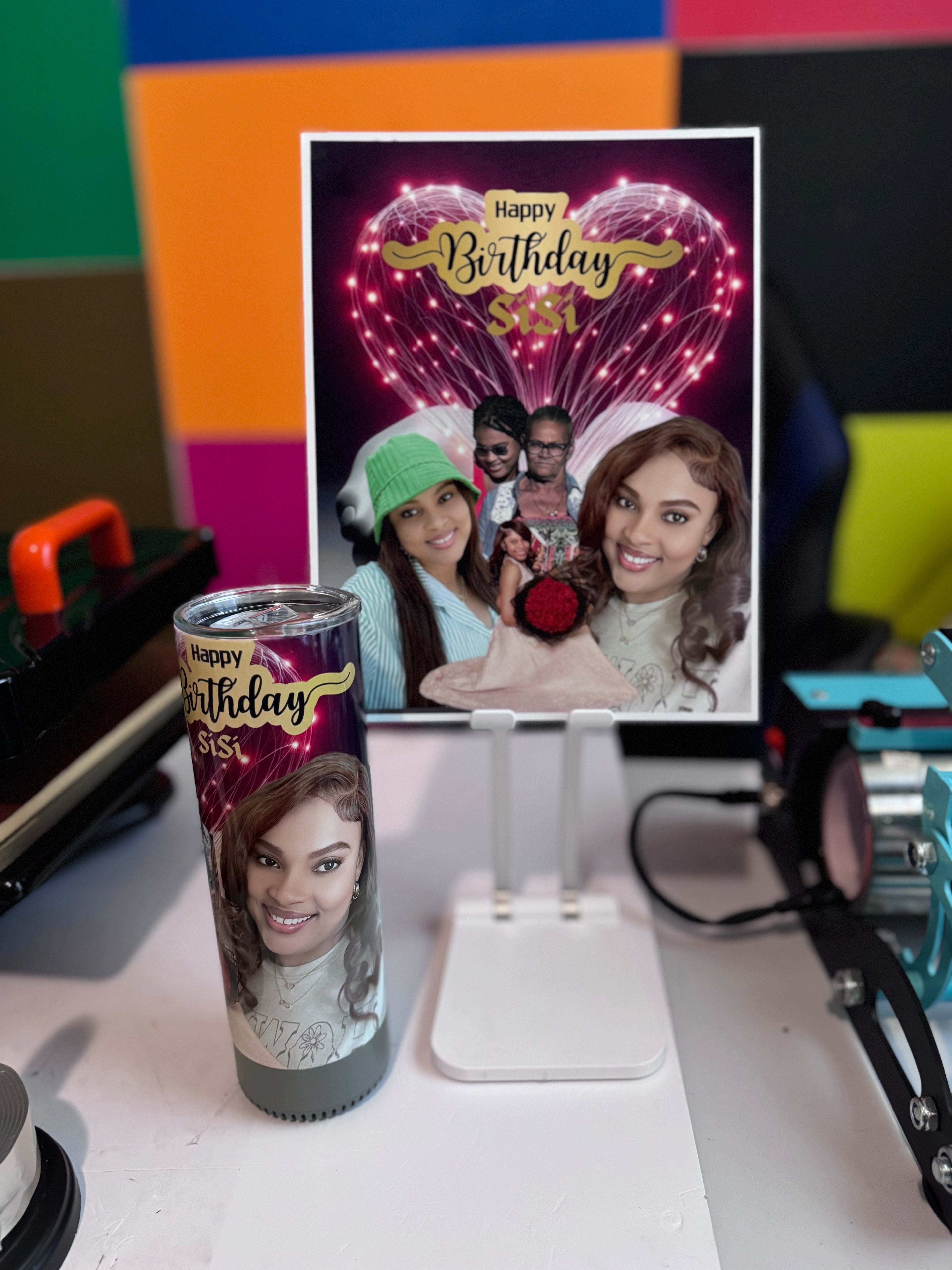 Custom Photo Tumbler – Personalized with Your Picture